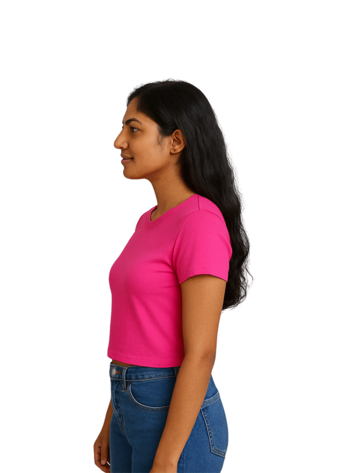 Hot Pink Crop Top