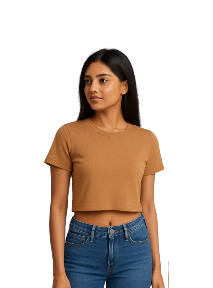 Mustard Crop Top