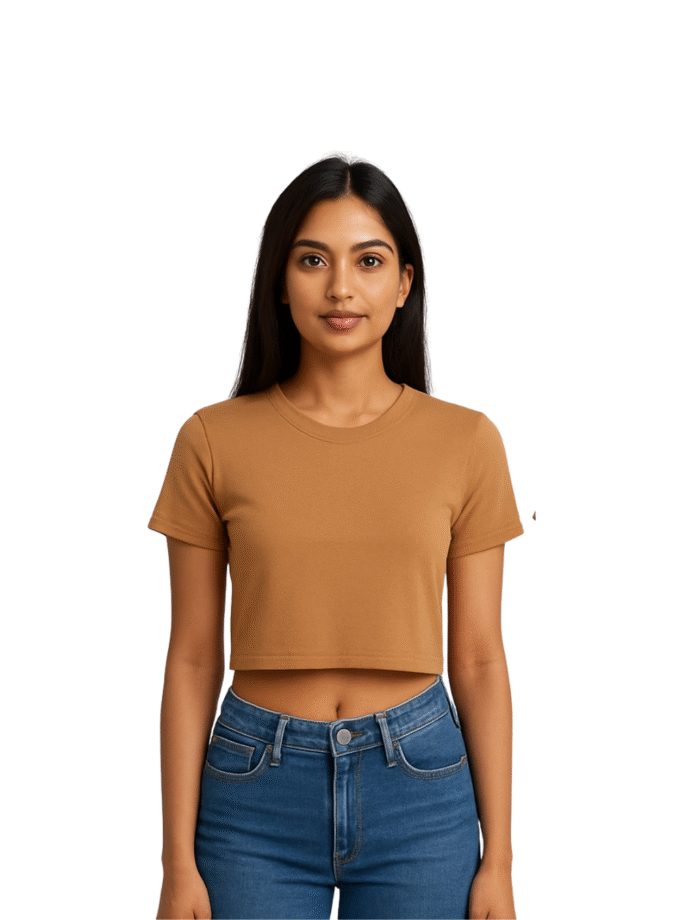 Mustard Crop Top