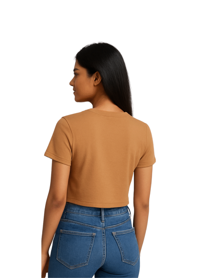 Mustard Crop Top