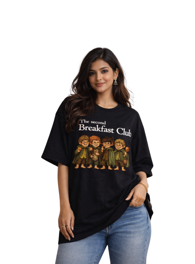 The "Second Breakfast Club" Oversized Tshirt