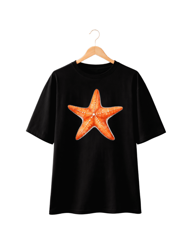 The Orange Starfish Oversized Tshirt