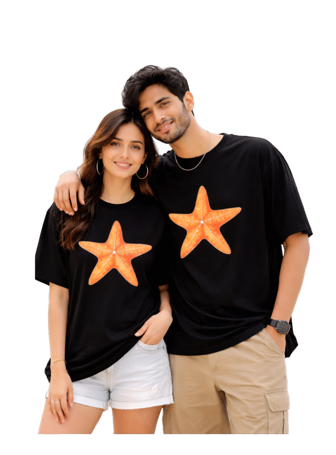 The Orange Starfish Oversized Tshirt