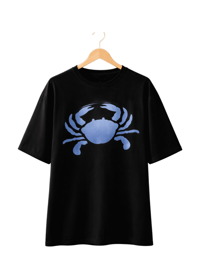 The Cobalt Crustacean Oversized Tshirt
