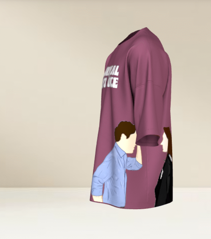 "Surreal But Nice" Oversized Graphic T-Shirt