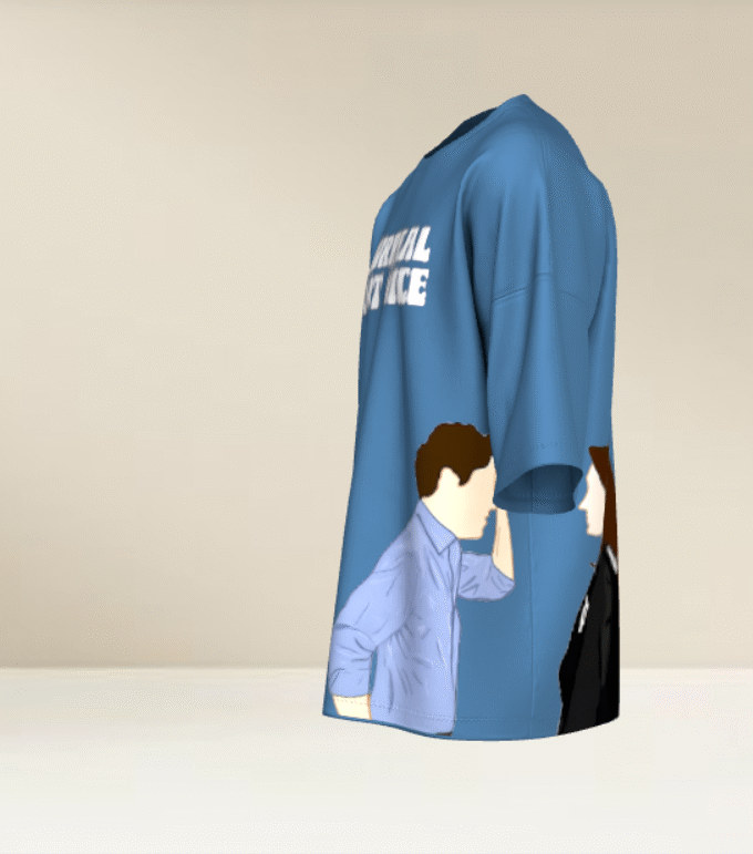 "Surreal But Nice" Oversized Graphic T-Shirt