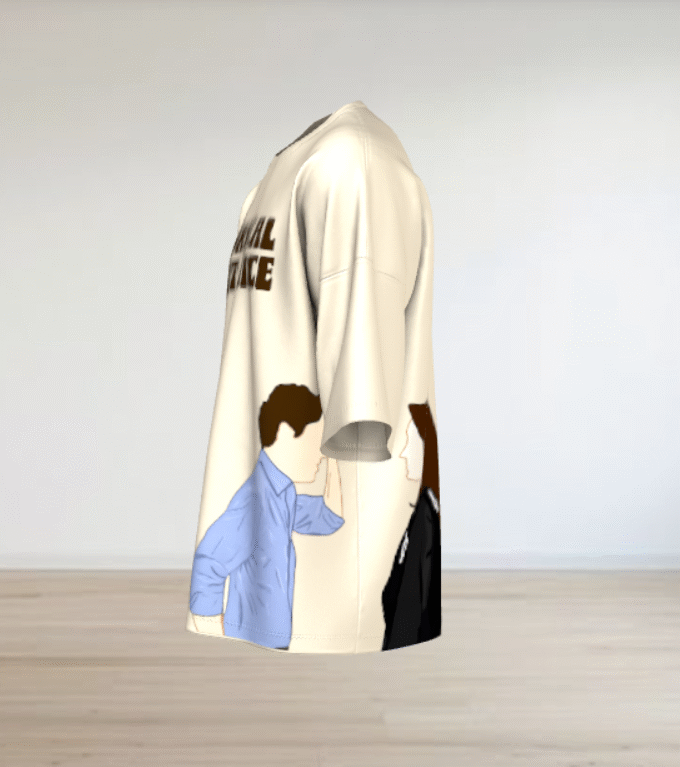 "Surreal But Nice" Oversized Graphic T-Shirt