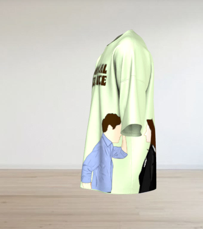 "Surreal But Nice" Oversized Graphic T-Shirt