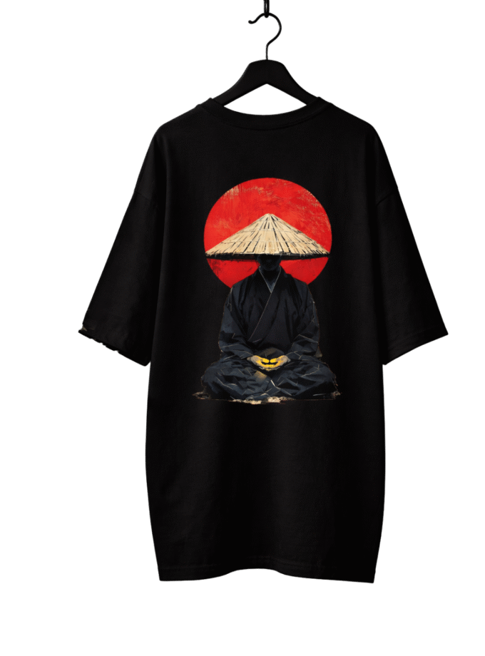 The Silent Sage Oversized Graphic Tshirt