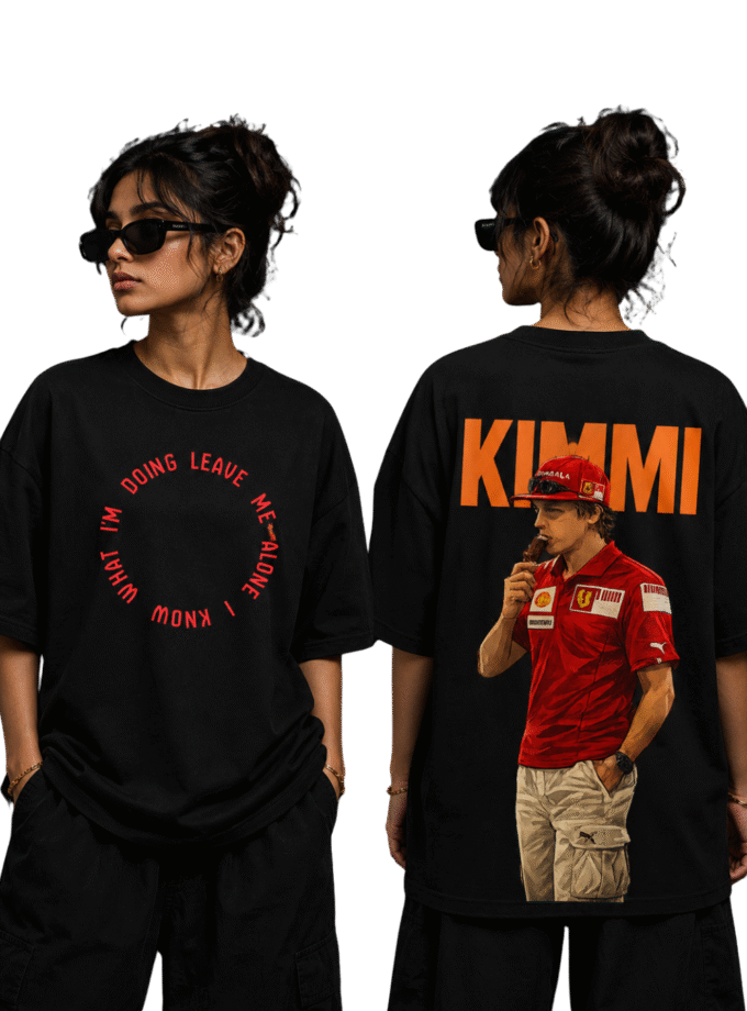 The Iceman Oversized Tee – F1 Heritage Edition