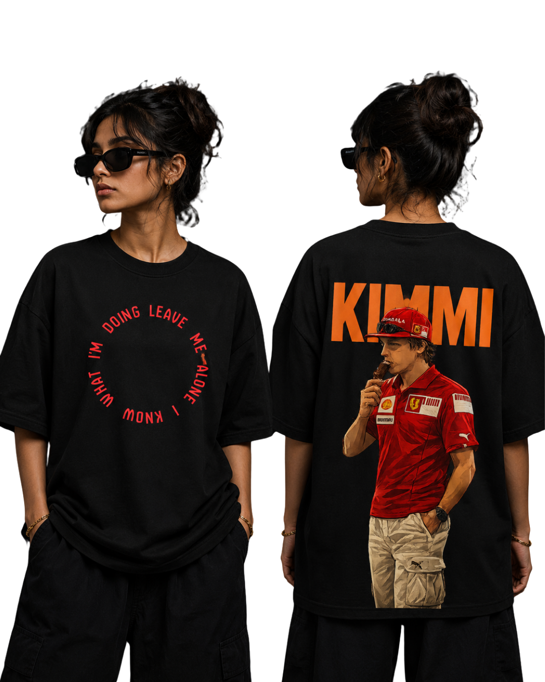The Iceman Oversized Tee – F1 Heritage Edition