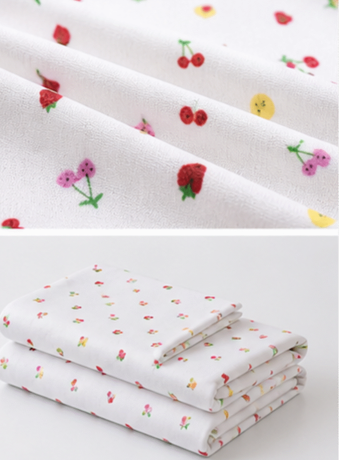 Berry Sweet: Premium Cotton King-Size Bedspread