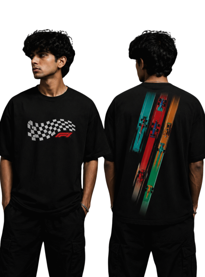 The Grid Oversized Tee – F1 Edition