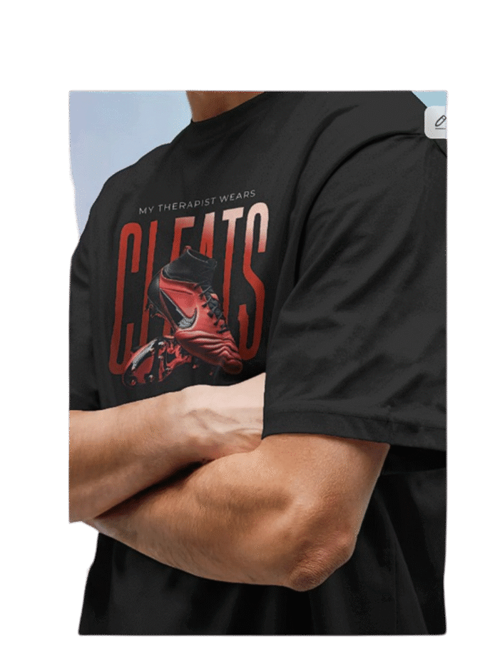 The Cleats "Therapy" Oversized Tee
