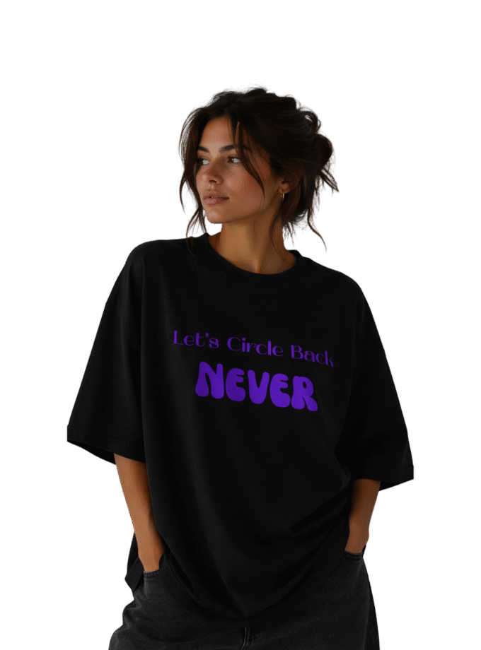 The "Circle Back" Oversized Tee – Corporate Edition