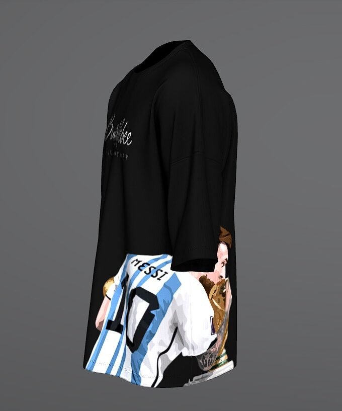 The Messi "Bumblebee" Oversized Tee